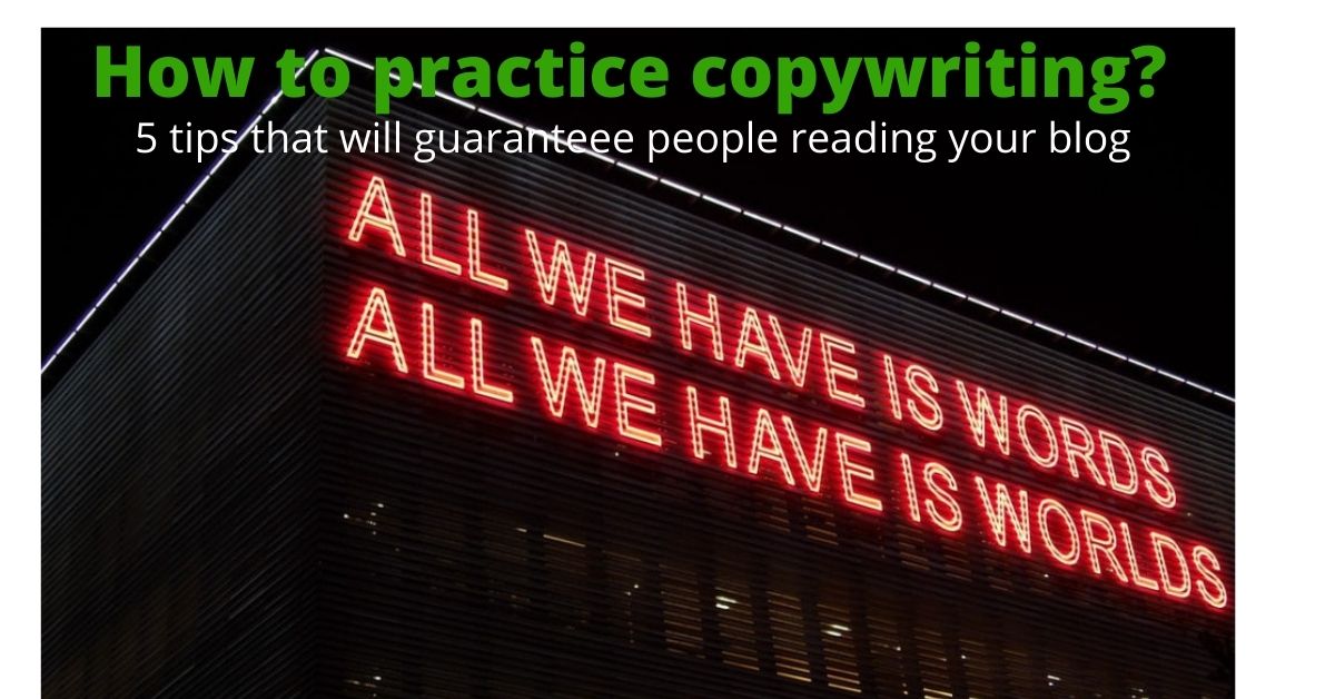 how to practice copywriting