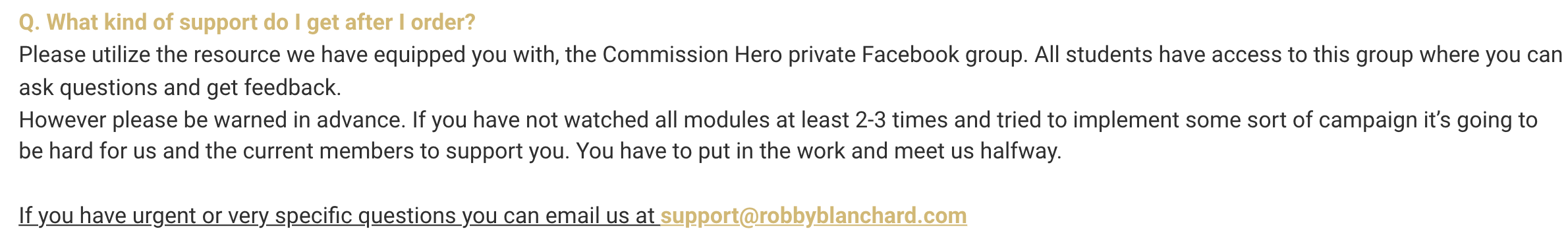 Commission Hero Scam 