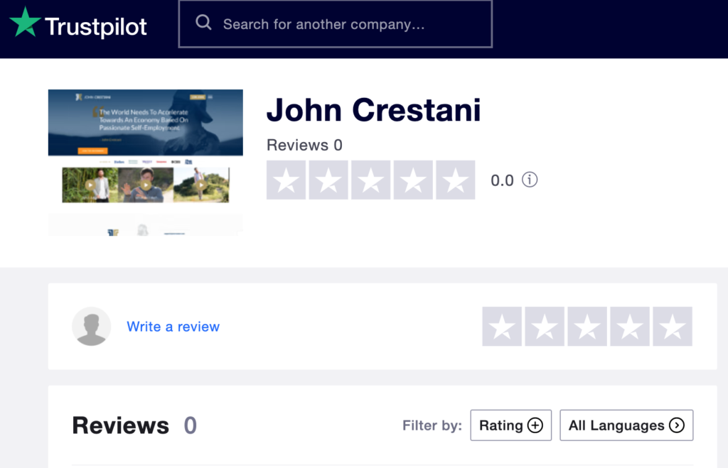 John Crestani Review